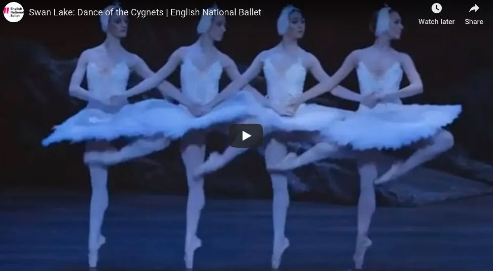 Dance of the Four Swans