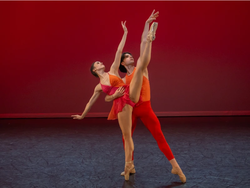 Patrick Frenette and Betsy McBride in Joshua Beamish's Lollapalooza. Photo by Hisae Aihara